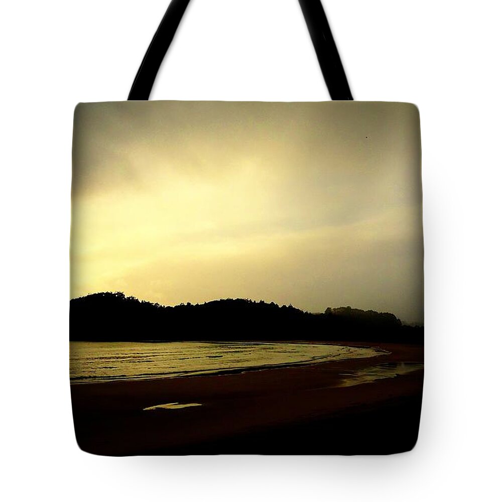 New Zealand Tote Bag featuring the photograph Matapouri at Sunrise by Peter Mooyman