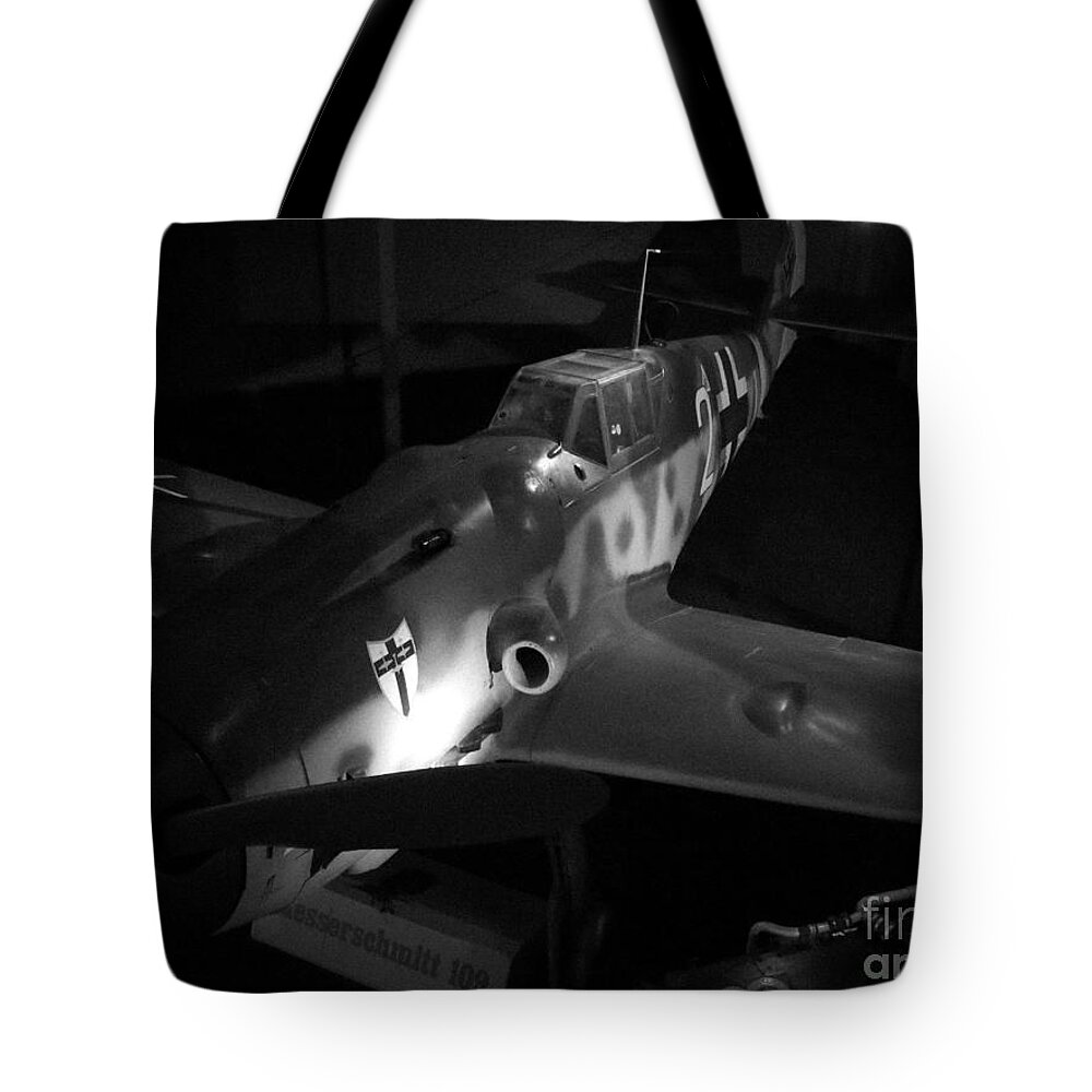 Plane Tote Bag featuring the photograph Me 109 by Jon Munson II