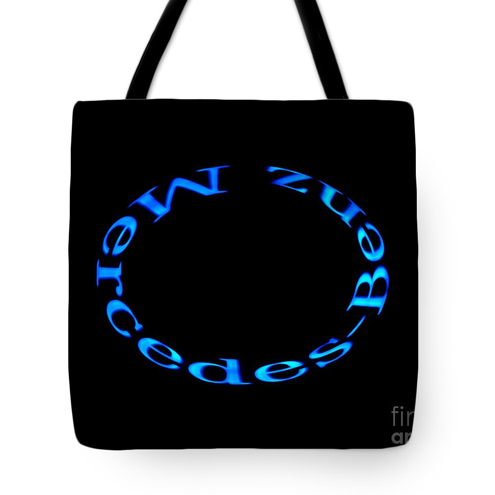  Tote Bag featuring the photograph Mercedes-Benz in Polar Transformation by Kelly Awad