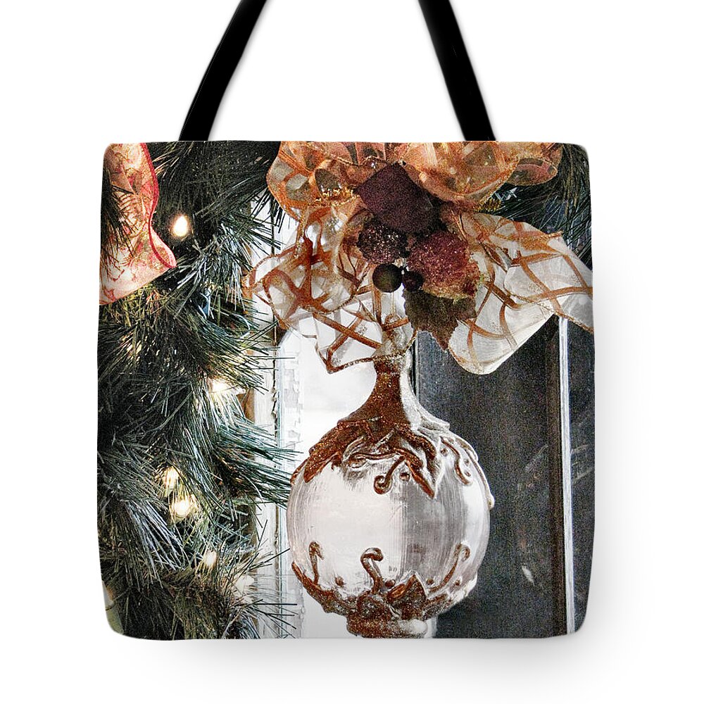 Christmas Tote Bag featuring the photograph Merry Christmas by Rory Siegel