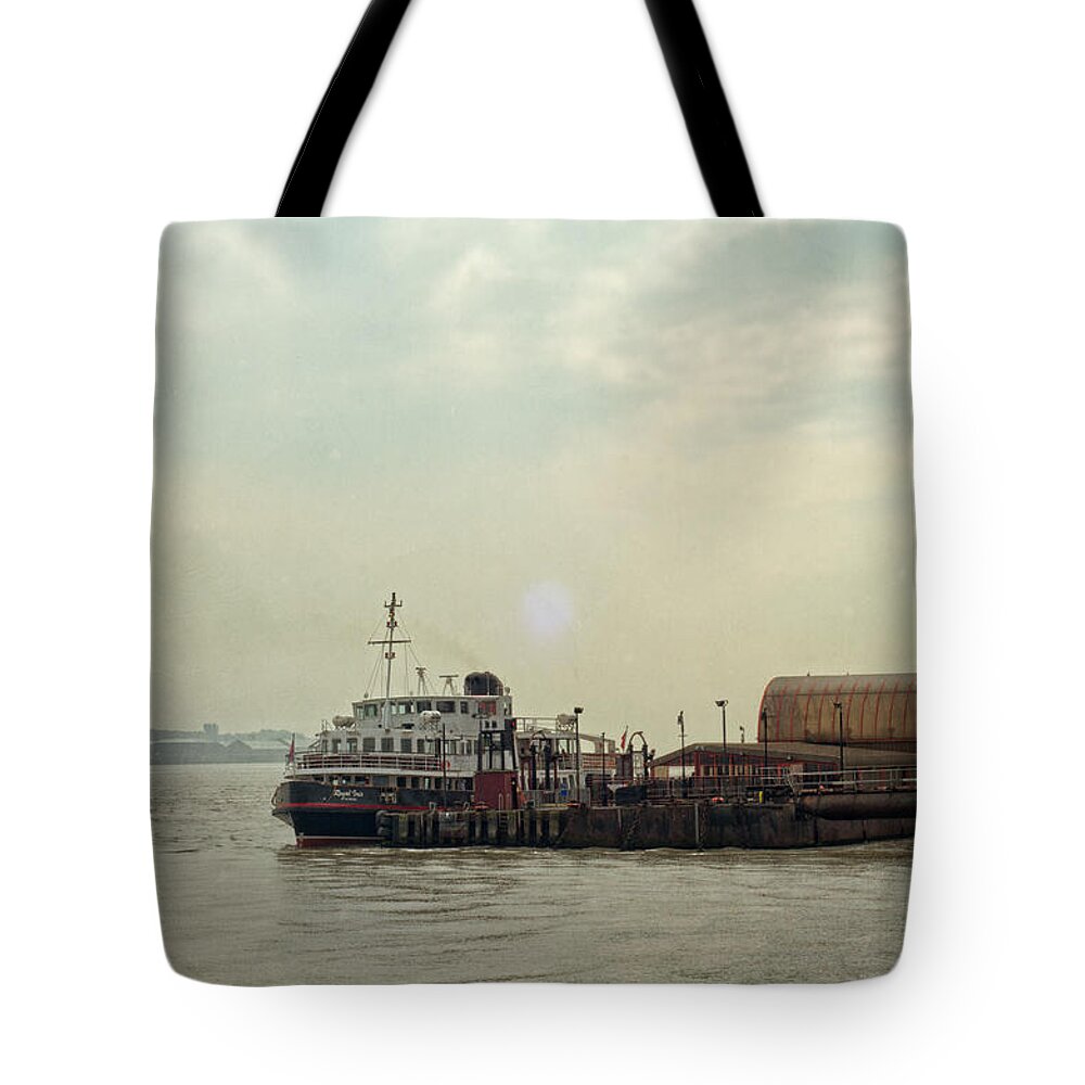 Mersey Tote Bag featuring the photograph Mersey Ferry by Spikey Mouse Photography