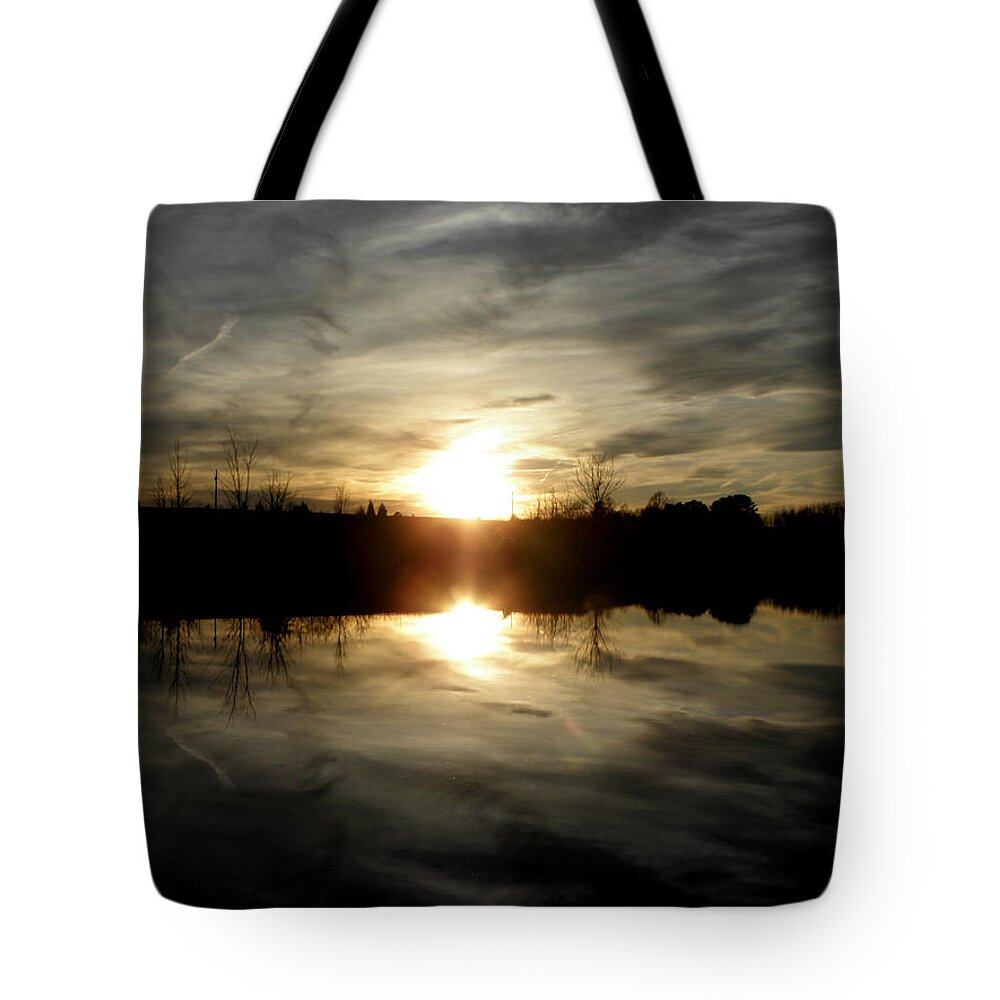 Reflection Tote Bag featuring the photograph Mesmerizing Beauty by Kim Galluzzo