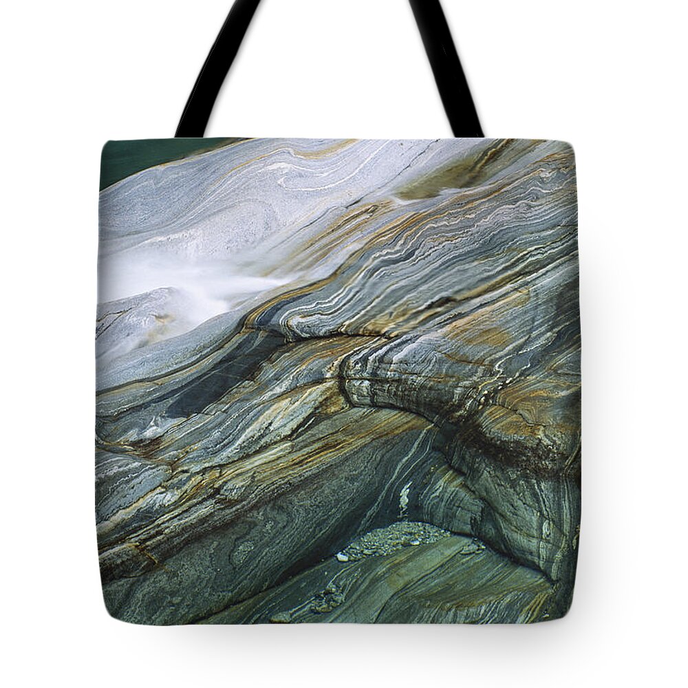 Metamorphic Rock Tote Bag featuring the photograph Metamorphic Rock by Art Wolfe