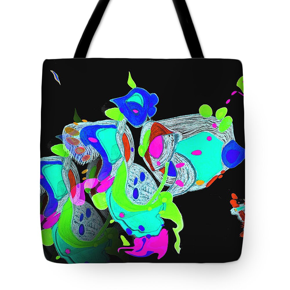 Metamorphosis Tote Bag featuring the painting Metamorphosis by Mary Zimmerman