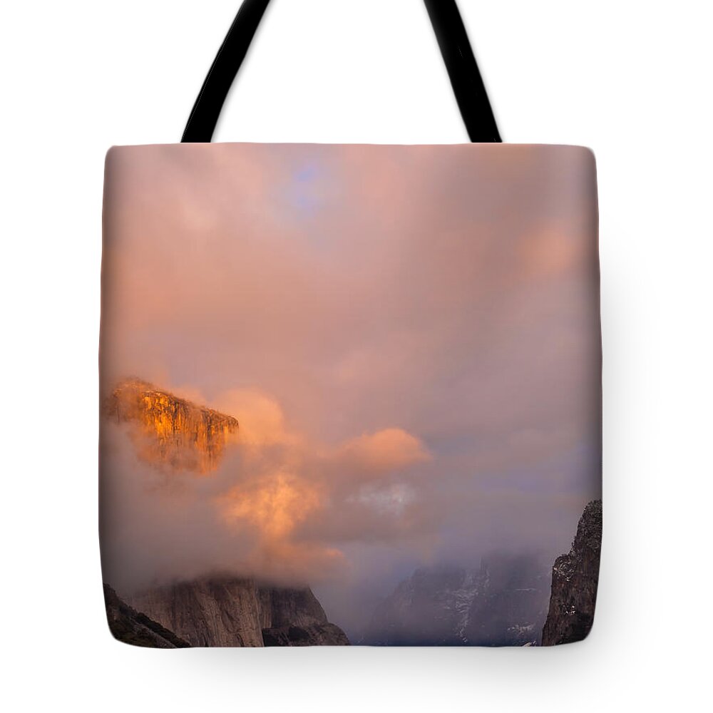 Landscape Tote Bag featuring the photograph Mighty El Capitan by Jonathan Nguyen