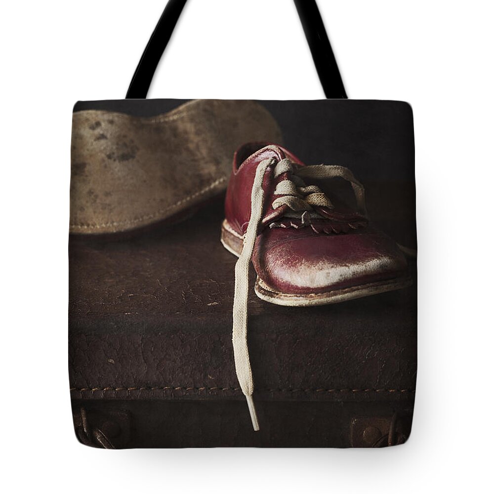 Shoe Tote Bag featuring the photograph Miles and Years by Amy Weiss