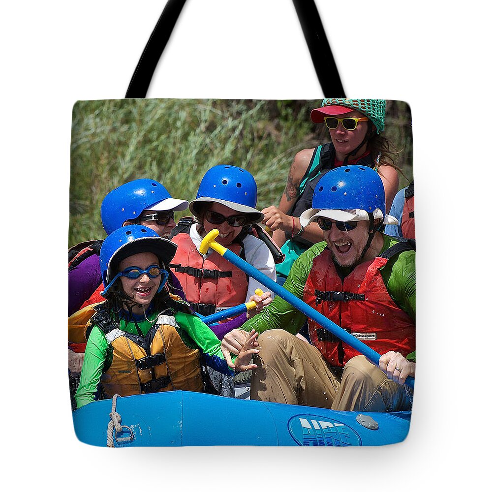 Smiles Tote Bag featuring the photograph Miles of Smiles by Britt Runyon