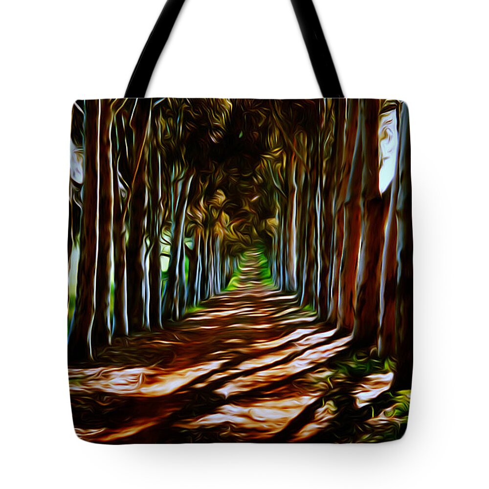 Pastoral Tote Bag featuring the photograph Milk Road by Vincent Franco