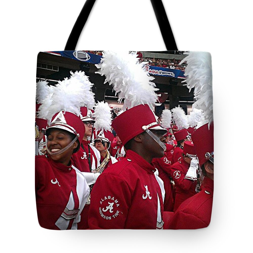 Gameday Tote Bag featuring the photograph Million Dollar Band by Kenny Glover