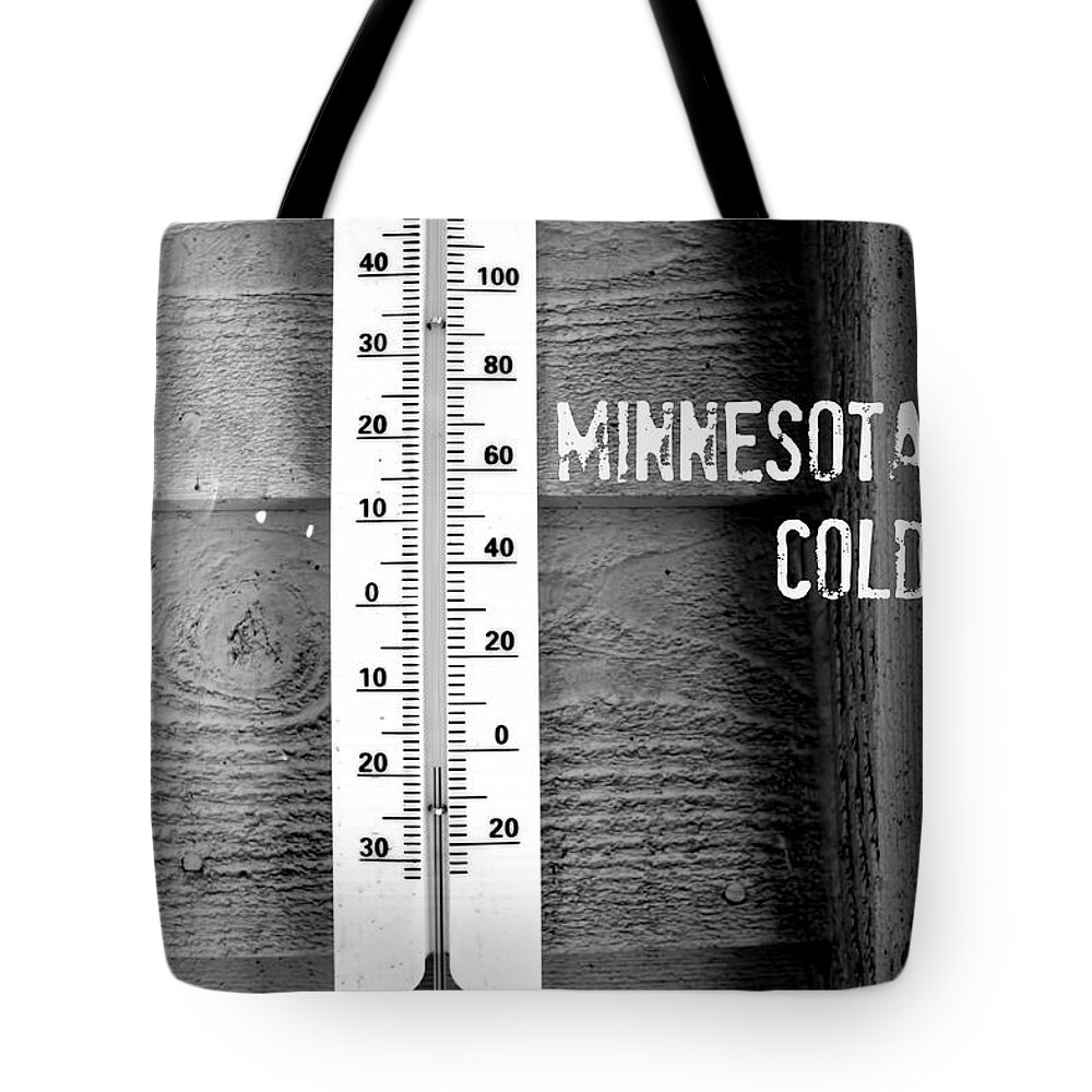 Minnesota Tote Bag featuring the photograph Minnesota Cold by Amanda Stadther