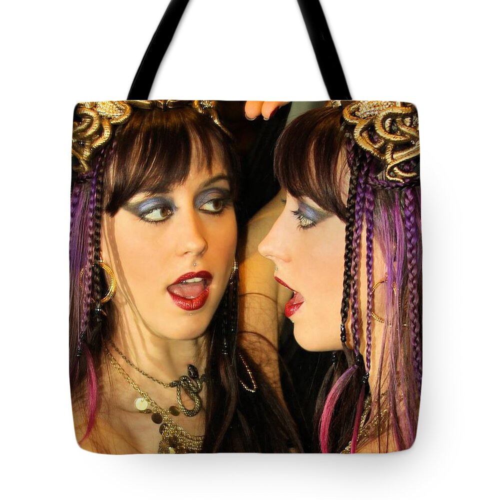 Fantasy Tote Bag featuring the photograph Mirror Mirror by Jon Volden