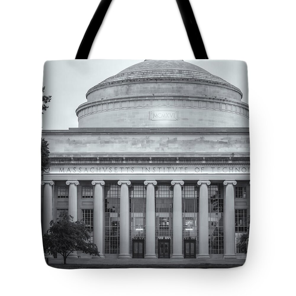 Clarence Holmes Tote Bag featuring the photograph MIT Building 10 and Great Dome II by Clarence Holmes