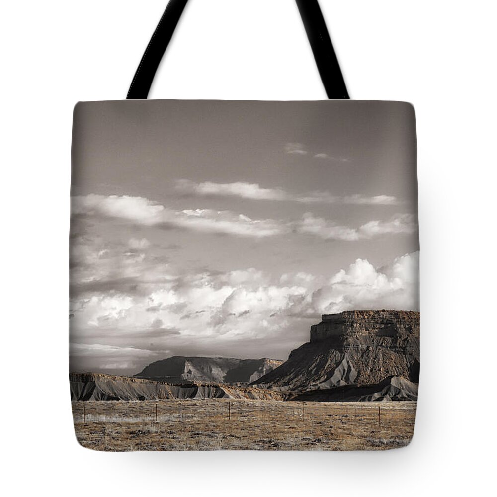Utah Tote Bag featuring the photograph Moab Vista by Allan Van Gasbeck