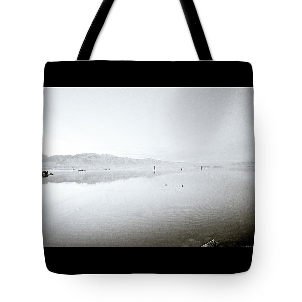 Nature Tote Bag featuring the photograph Mono Lake Serenity In California In the USA by Shaun Higson