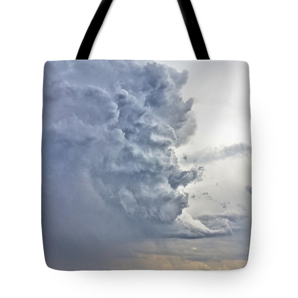 Country Tote Bag featuring the photograph Monster Cloud Country by James BO Insogna