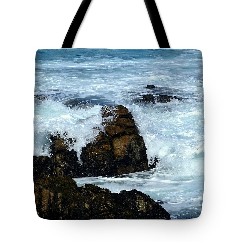 Monterey Tote Bag featuring the photograph Monterey-2 by Dean Ferreira