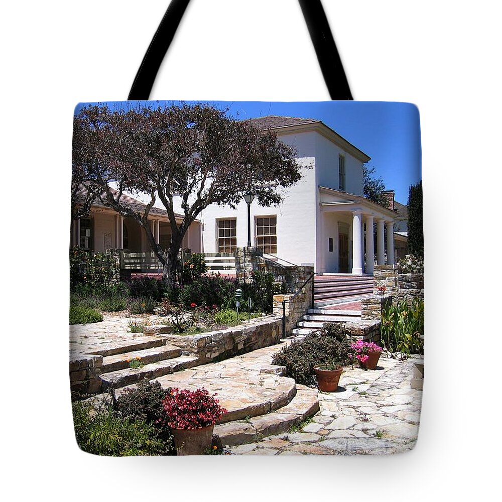 California Tote Bag featuring the photograph Monterey City Hall by James B Toy