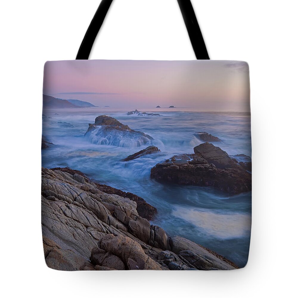 Landscape Tote Bag featuring the photograph Moody Blue by Jonathan Nguyen