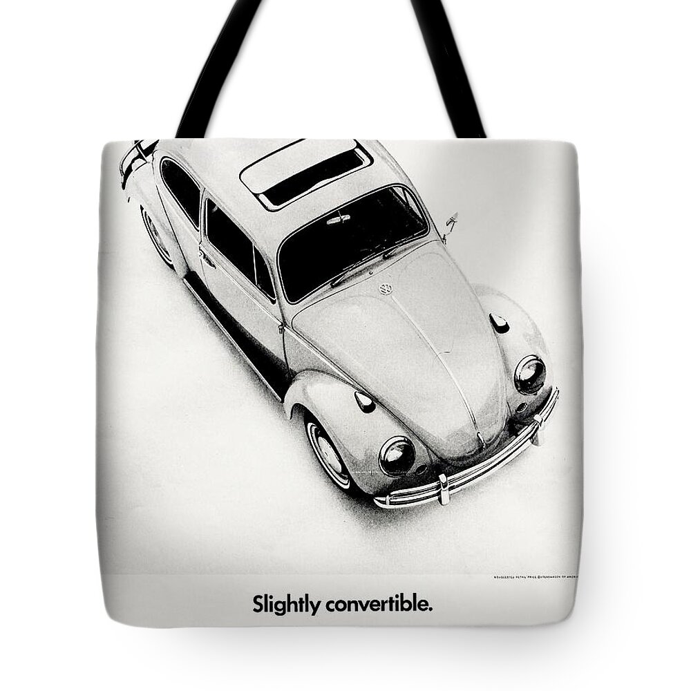 Volkswagen Tote Bag featuring the photograph Moon Roof by Benjamin Yeager