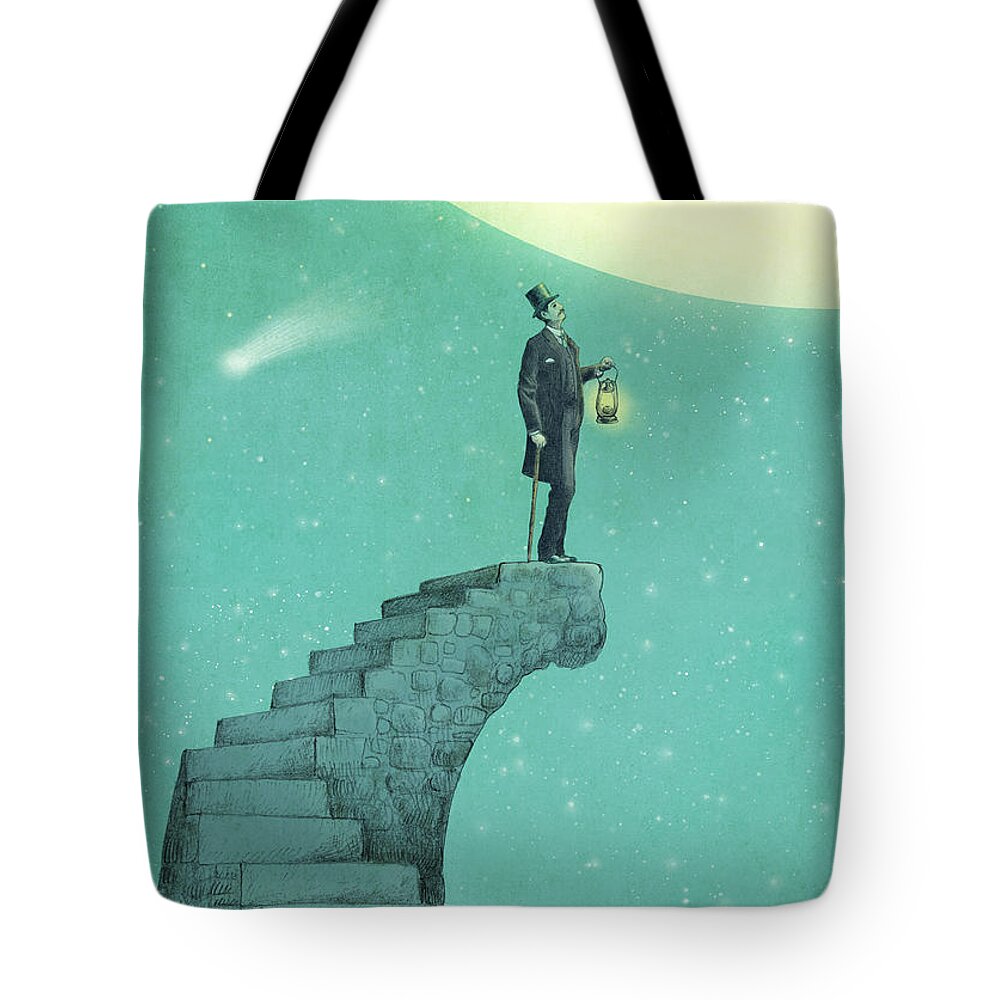 Staircase Tote Bags