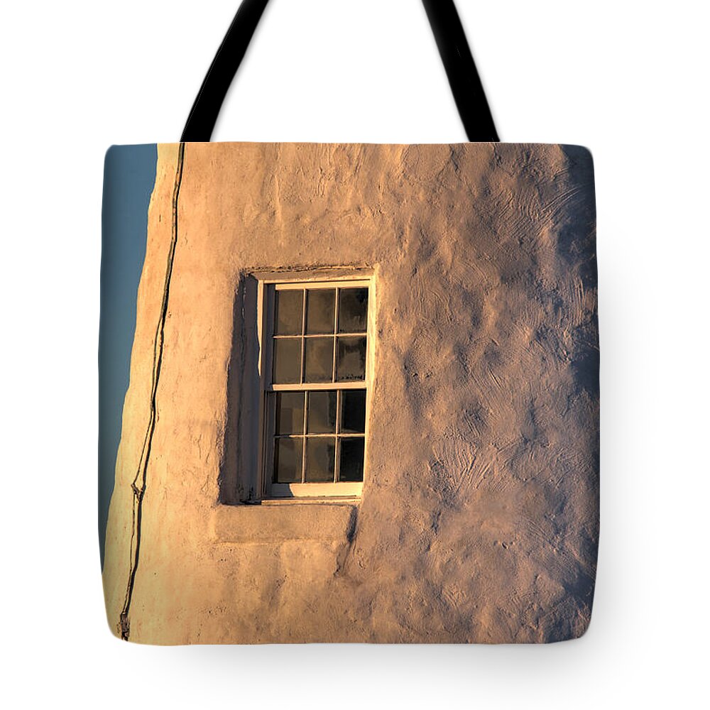 Sunrise Tote Bag featuring the photograph Morning Light at Pemaquid by John Meader