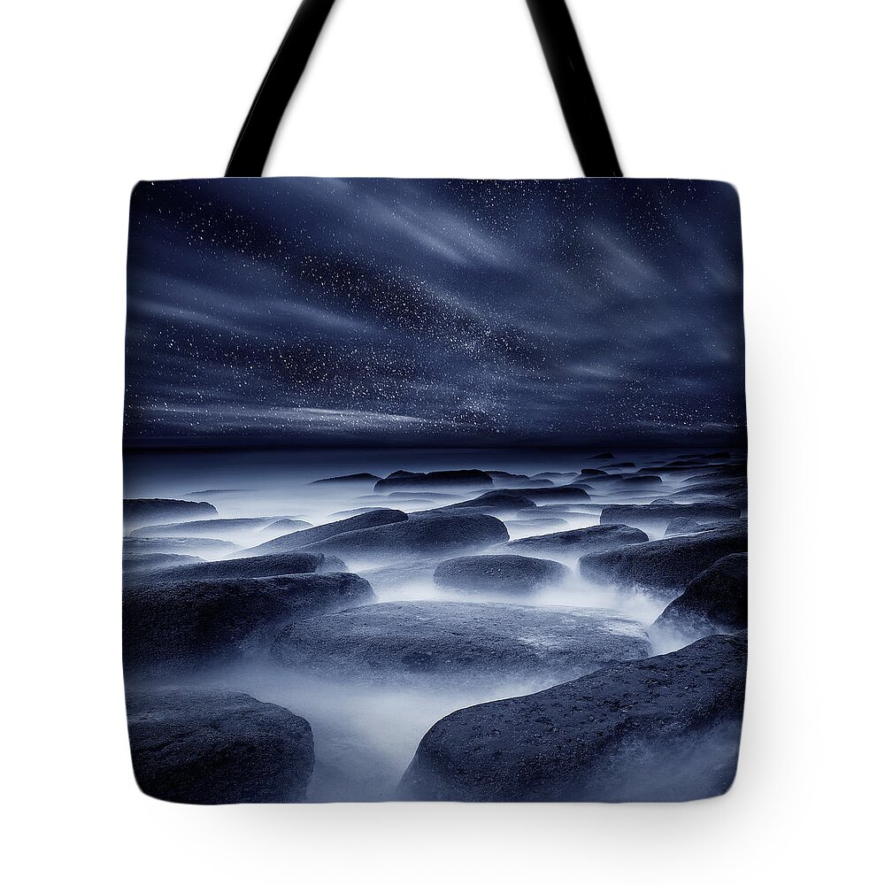 Night Tote Bag featuring the photograph Morpheus kingdom by Jorge Maia