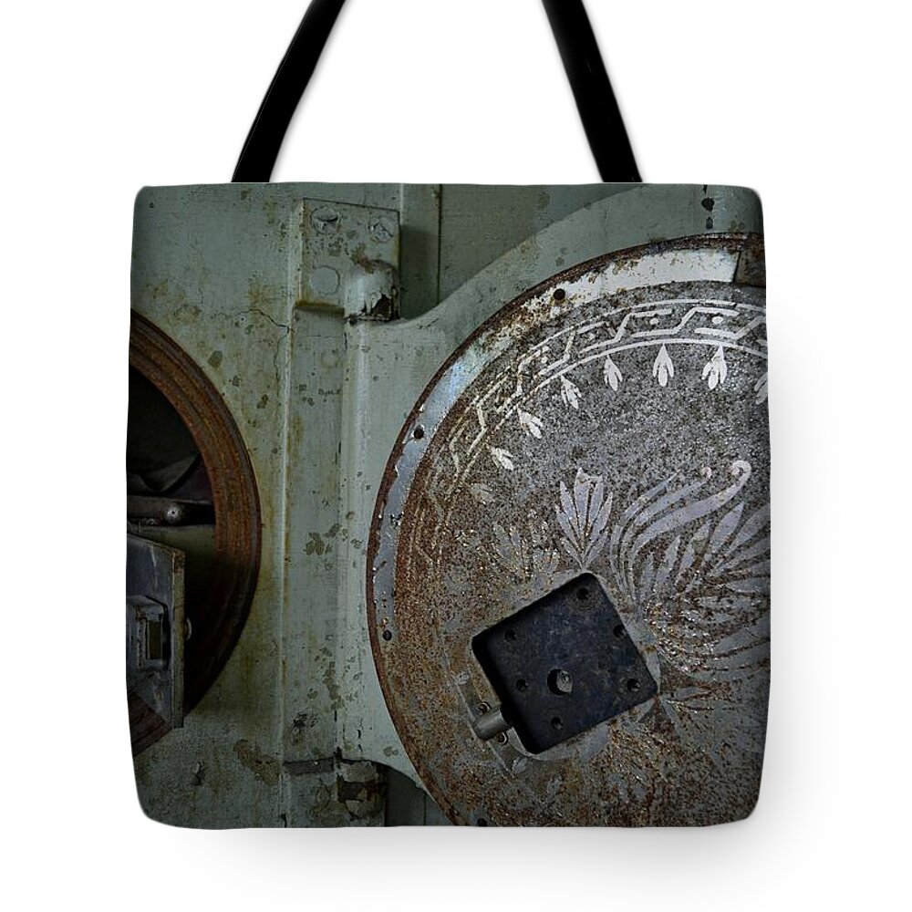 Grand Rapids Tote Bag featuring the photograph Morton Hotel Safe ll by Michelle Calkins