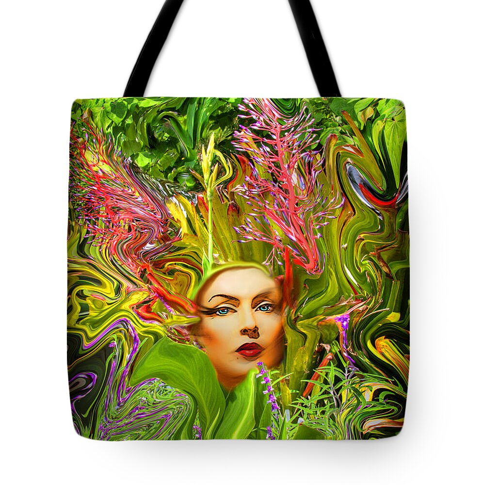 Floral Tote Bag featuring the photograph Mother Nature by Chuck Staley