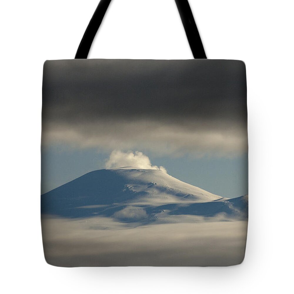 530801 Tote Bag featuring the photograph Mount Sanford Wrangell-st. Elias Np by Michael Quinton