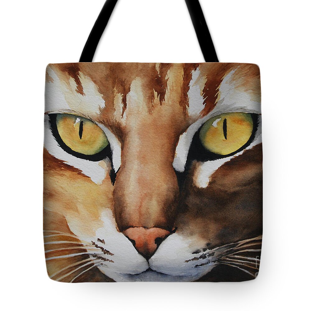 Painting Tote Bag featuring the painting Mouse by Glenyse Henschel
