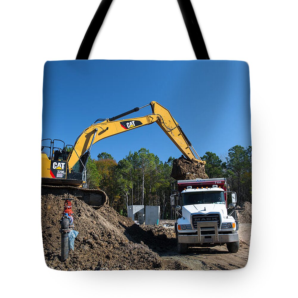 Cat Tote Bag featuring the photograph Move That Mountain by Dale Powell