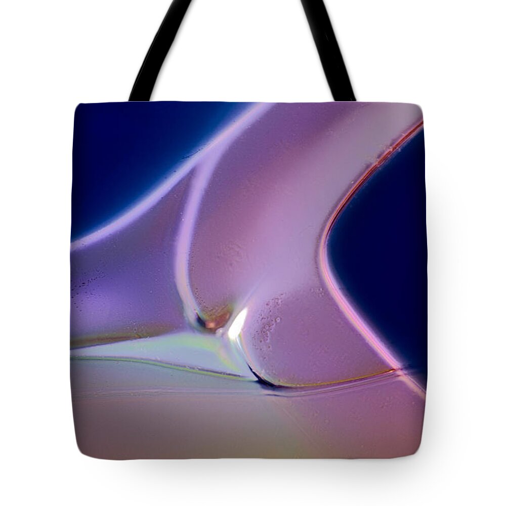 Glass Tote Bag featuring the photograph Movement of Colors by Omaste Witkowski