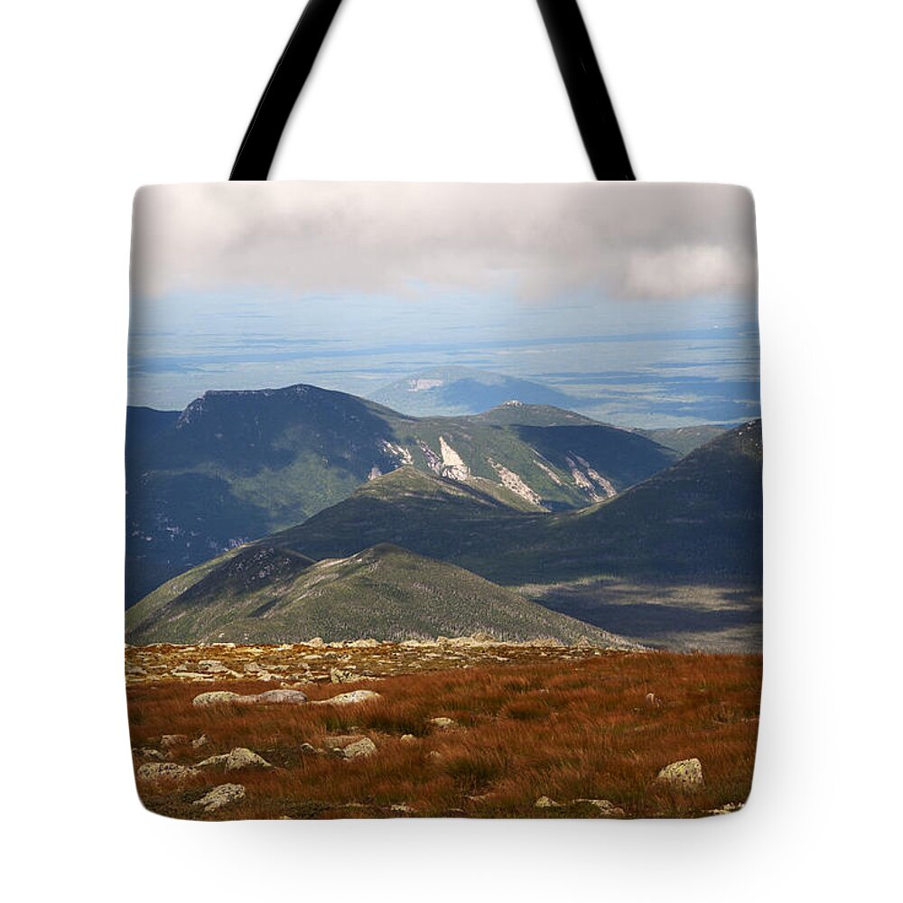 Katahdin Tote Bag featuring the photograph Mt. Katahdin Tablelands by Glenn Gordon