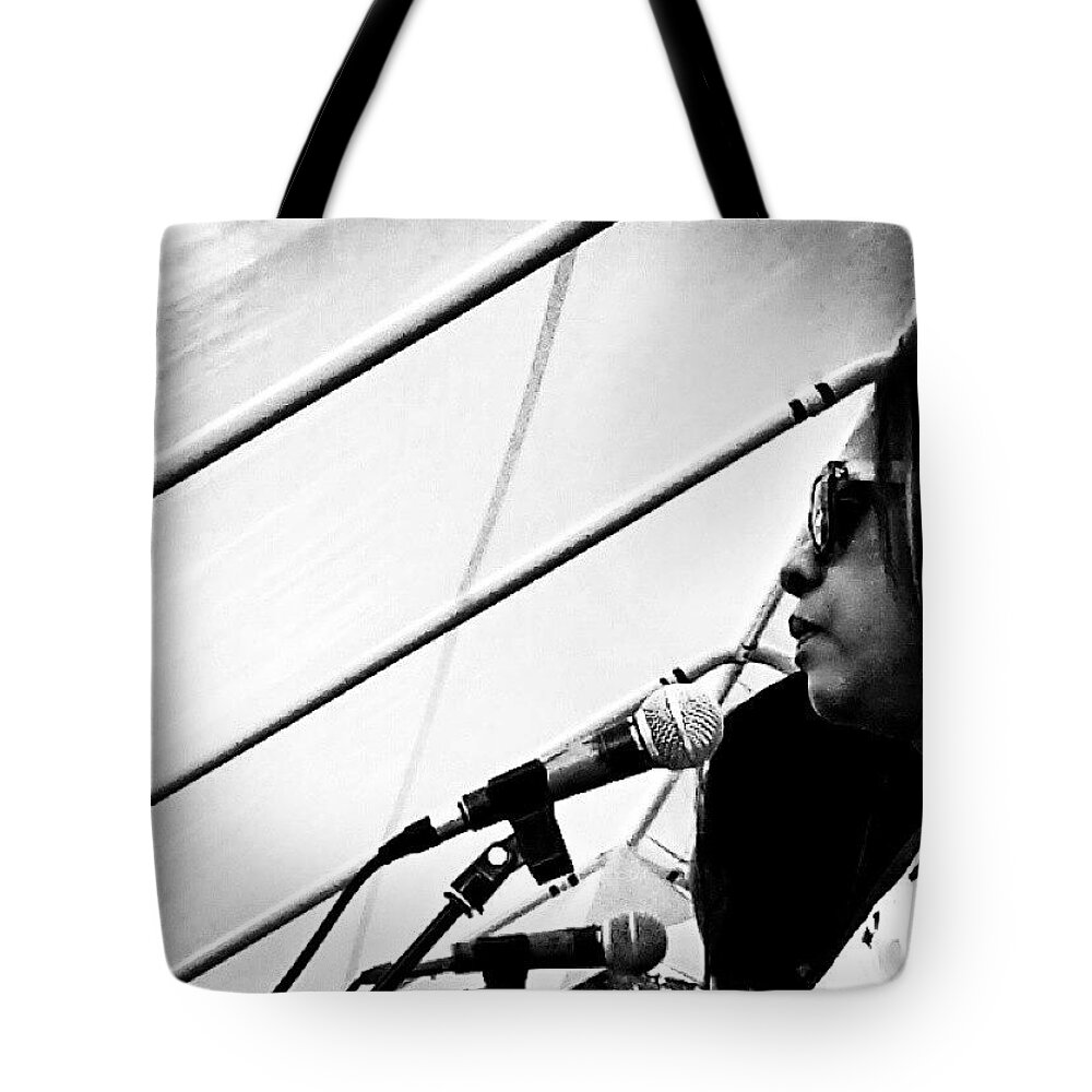 Favoritesong Tote Bag featuring the photograph The Singers by Jason Roust