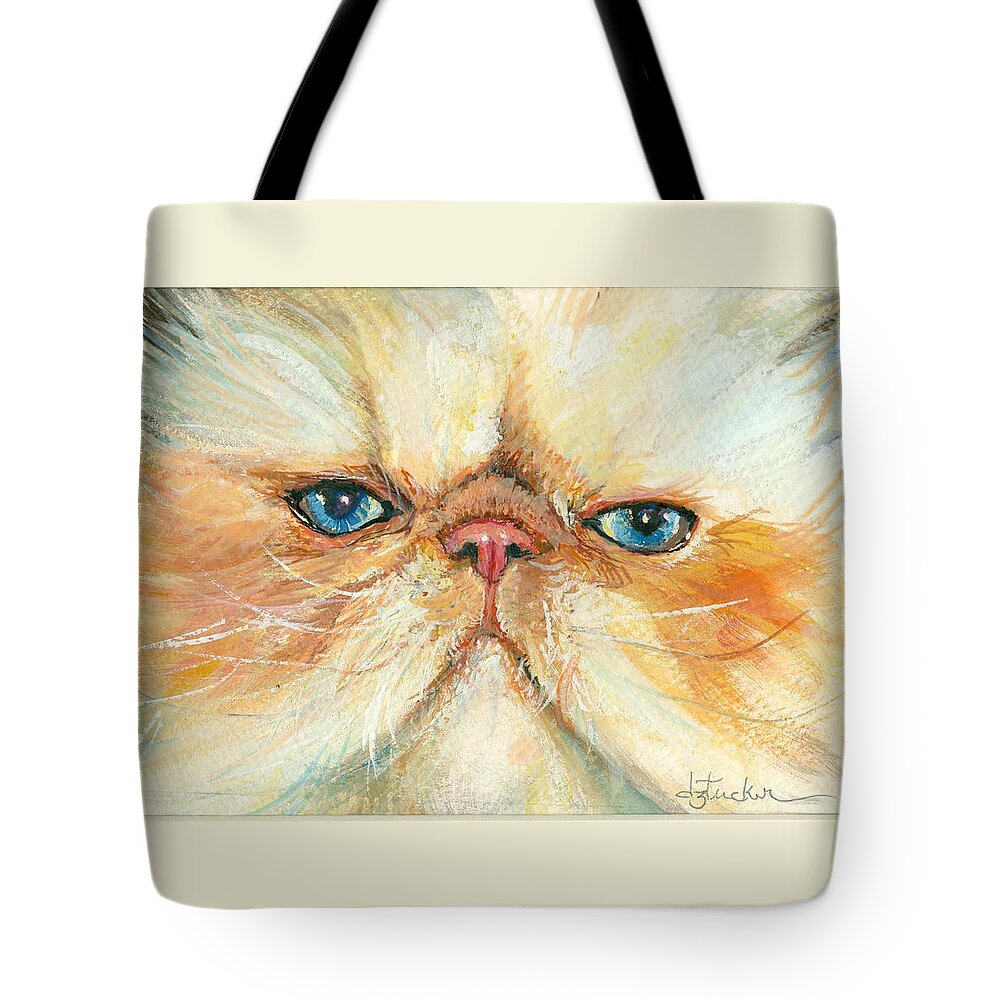 Nature Tote Bag featuring the painting My Happy Face by Donna Tucker