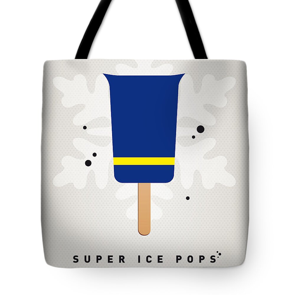 Superheroes Tote Bag featuring the digital art My SUPERHERO ICE POP - The Beast by Chungkong Art