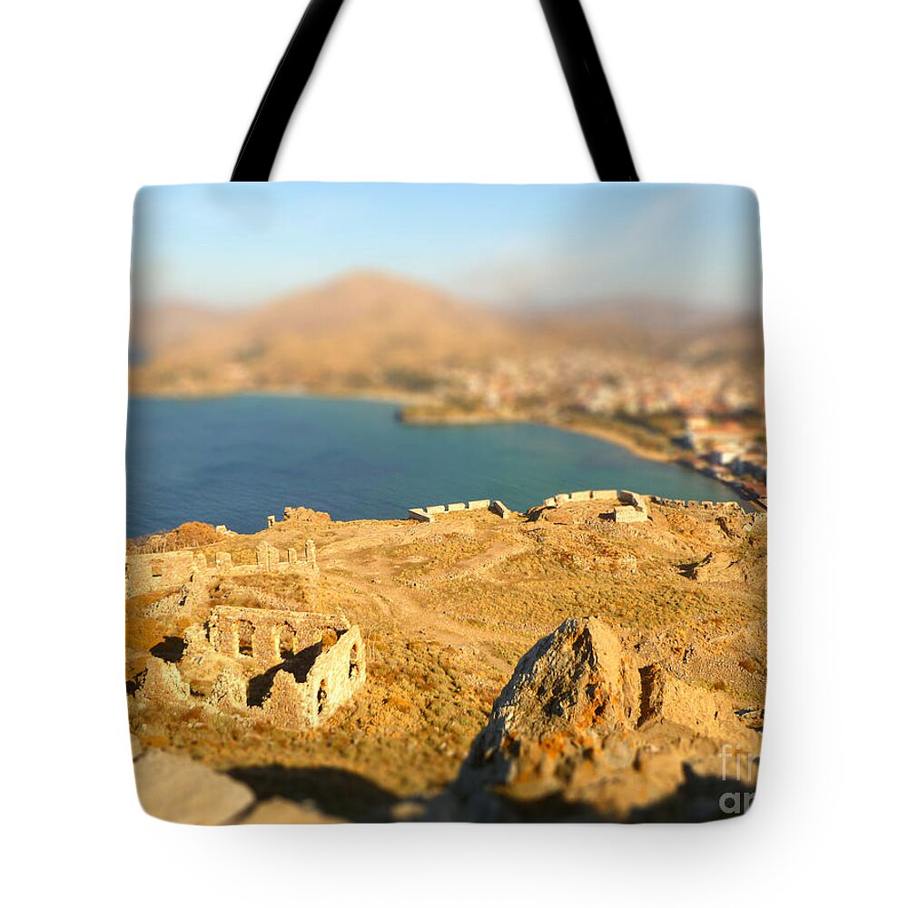 Toy Tote Bag featuring the photograph My Toy Castle by Vicki Spindler