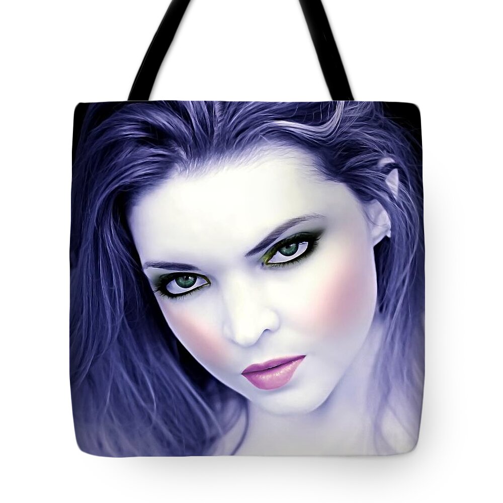 Irc Tote Bag featuring the photograph Mysterious by Jon Volden