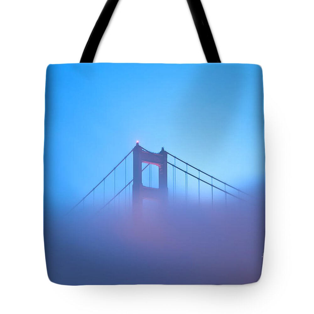 City Tote Bag featuring the photograph Mythical Gate by Jonathan Nguyen