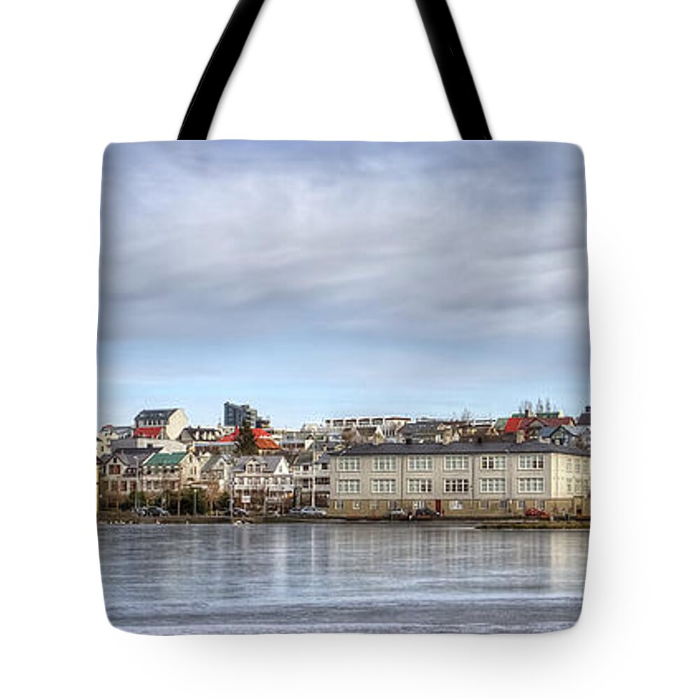 Reykjavik Tote Bag featuring the photograph Native Harmony by Evelina Kremsdorf