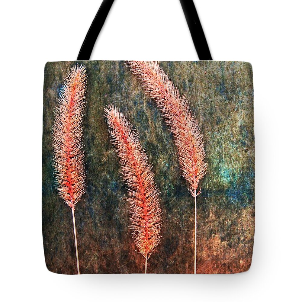 Texture Tote Bag featuring the digital art Nature Abstract 15 by Maria Huntley