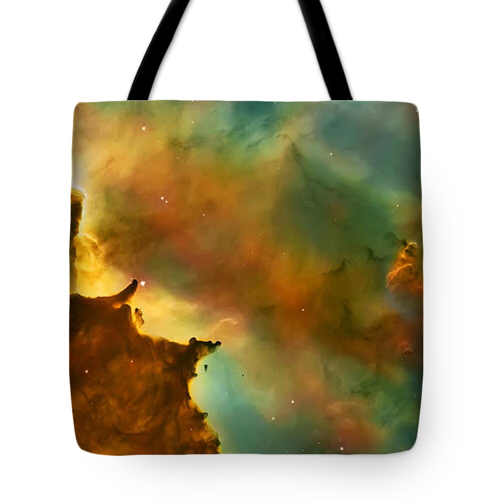 Nasa Images Tote Bag featuring the photograph Nebula Cloud by Jennifer Rondinelli Reilly - Fine Art Photography