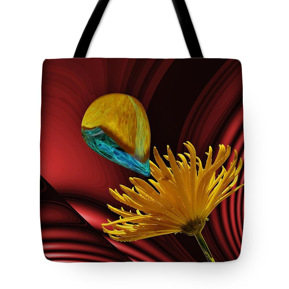 Nectar Of The Gods Tote Bag featuring the digital art Nectar of the Gods by Barbara St Jean