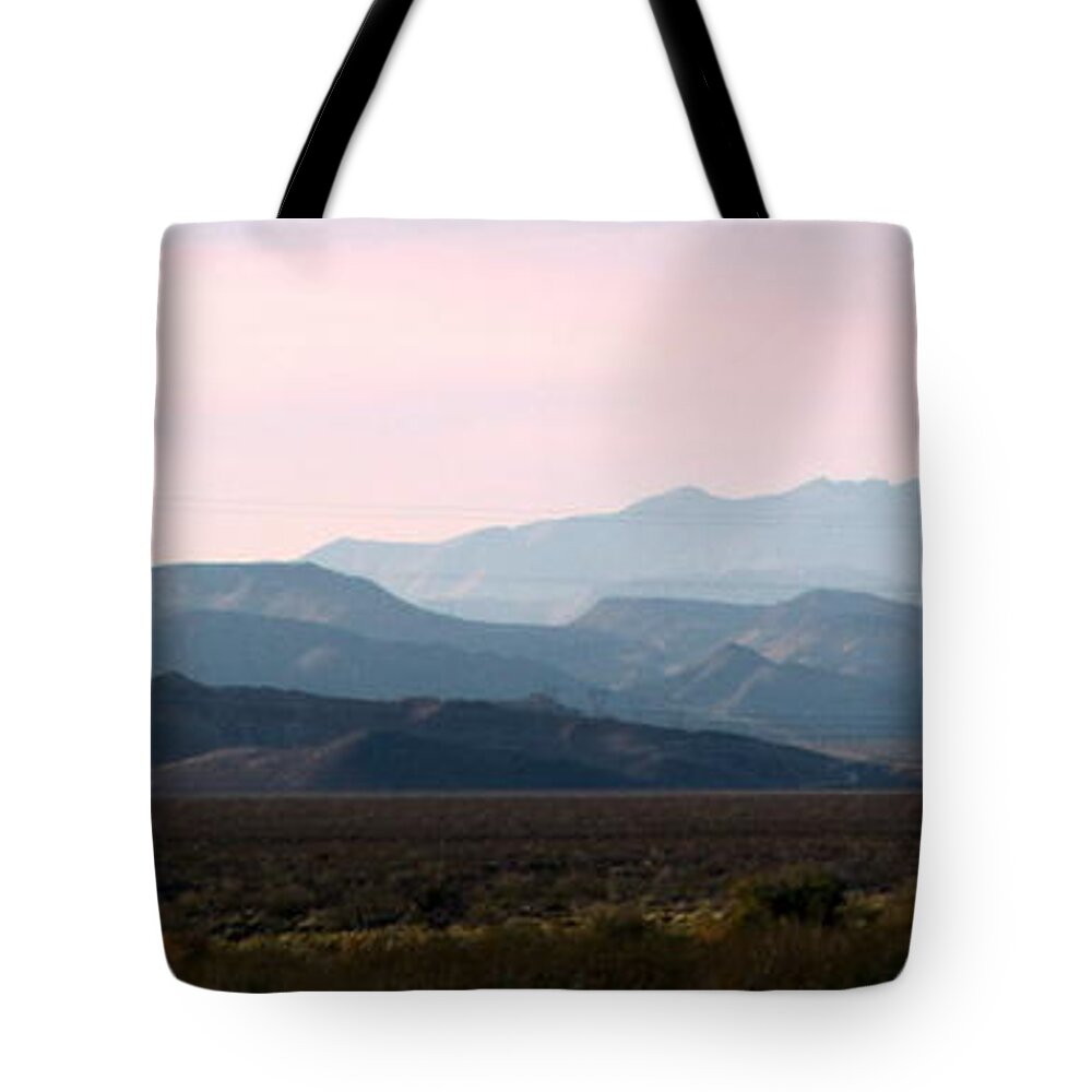 Sunset Tote Bag featuring the photograph Nevada Sunset by Kay Novy