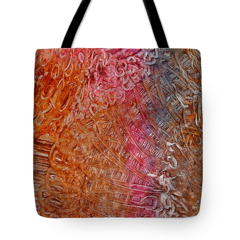 New Light Tote Bag featuring the mixed media New Light by Sami Tiainen