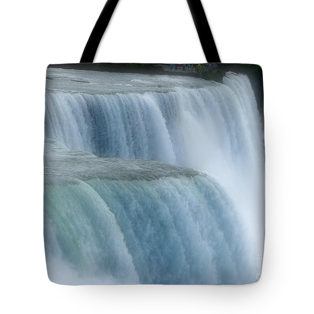 Soft Focus Tote Bag featuring the photograph Niagara Falls in Soft Focus by Rose Santuci-Sofranko