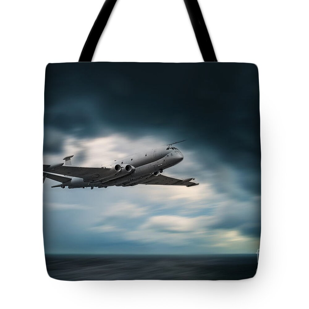 Nimrod Tote Bag featuring the digital art Nimrod by Airpower Art