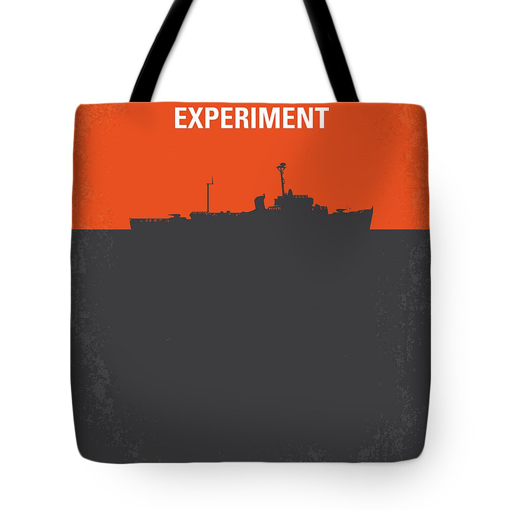 The Philadelphia Experiment Tote Bag featuring the digital art No126 My The Philadelphia Experiment minimal movie poster by Chungkong Art