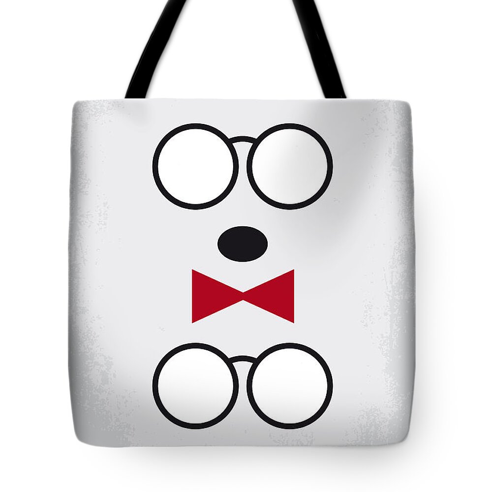 Mr Peabody Tote Bag featuring the digital art No324 My Mr Peabody minimal movie poster by Chungkong Art