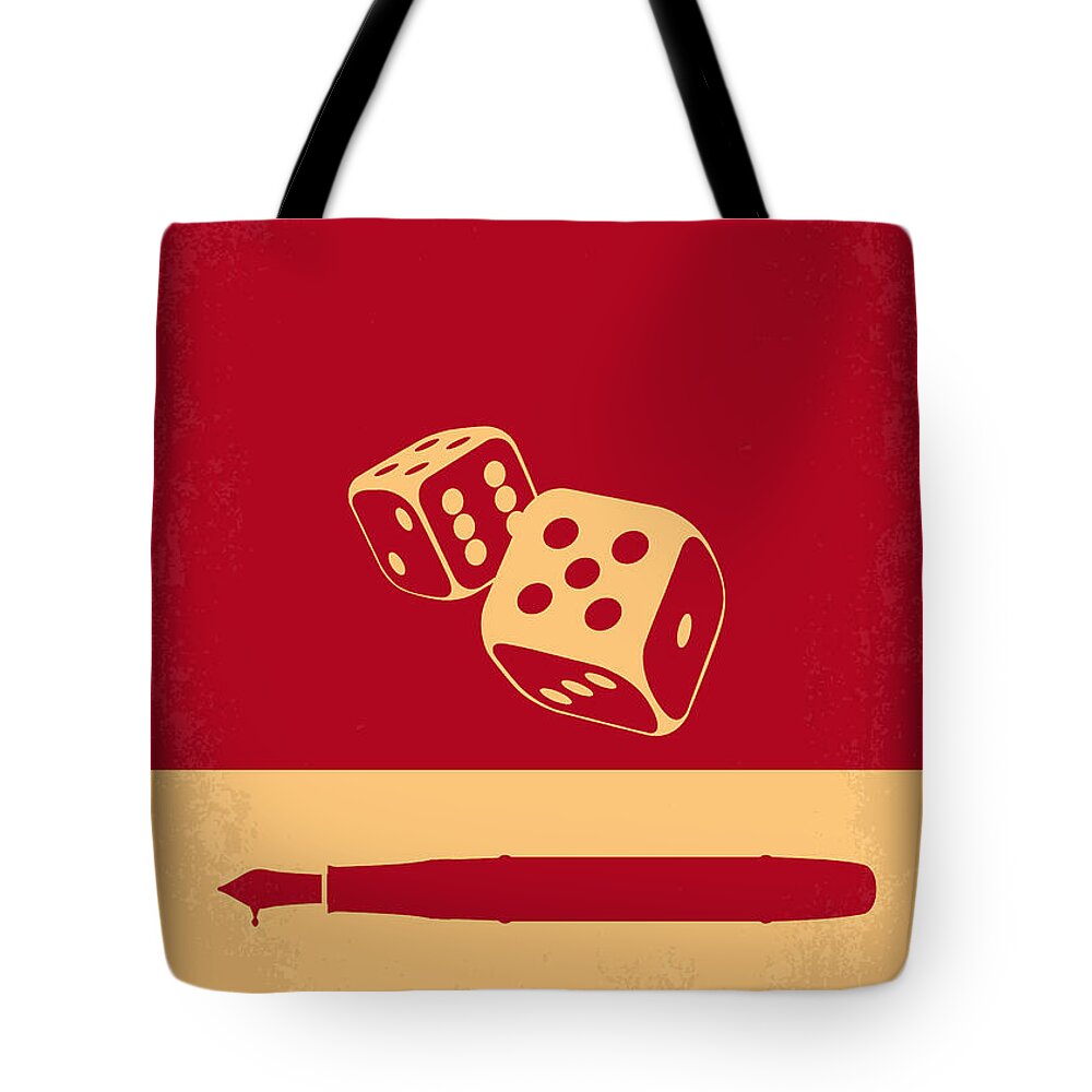 Casino Tote Bag featuring the digital art No348 My Casino minimal movie poster by Chungkong Art